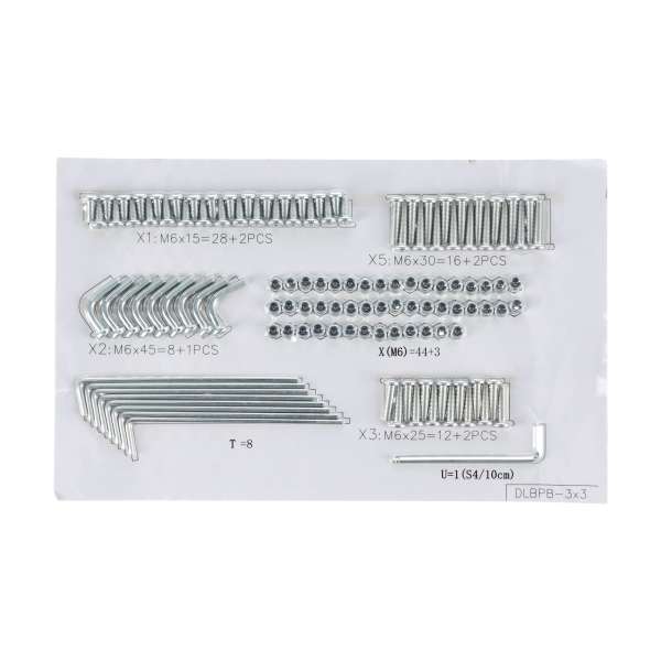 NA csavarkészlet - Mondo 3 x 3