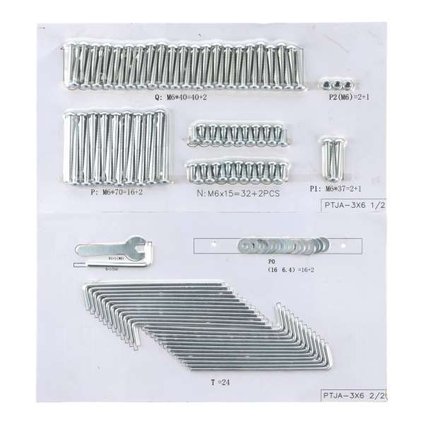 NA csavarkészlet - Pantheon Pergola 3 x 6