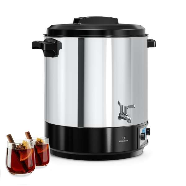 Klarstein Biggie befőző- és forraltbor automatika | 25 liter | 30-100 °C | 2000 W | Rozsdamentes acél