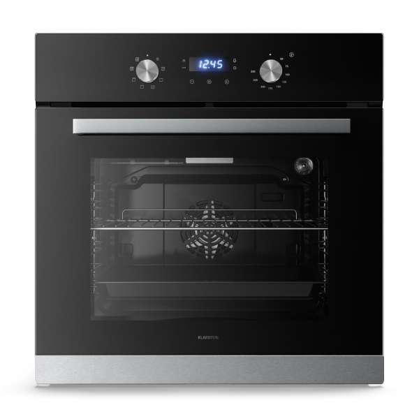Klarstein Verosteel beépített sütő | 60 cm | 67 l A energiaosztály | 3220 W | ezüst színű