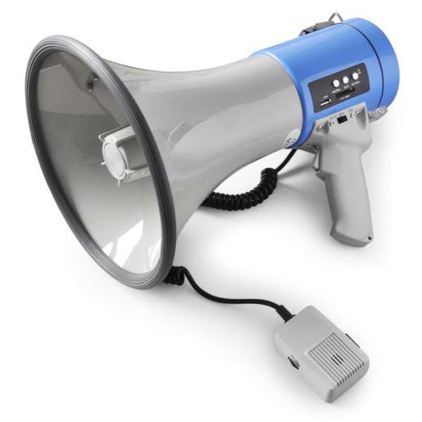 LTC Mega60USB, megafon, sziréna, MP3-USB/SD, 600 m-es hatókör