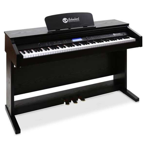 SCHUBERT elektromos zongora, 88 billentyű, MIDI, 3 pedál