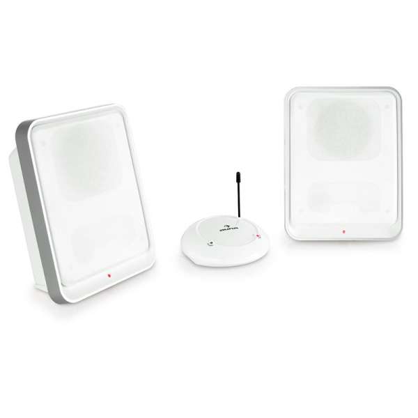 Auna Loft hangfal rendszer, 2 csatorna, UHF, fehér