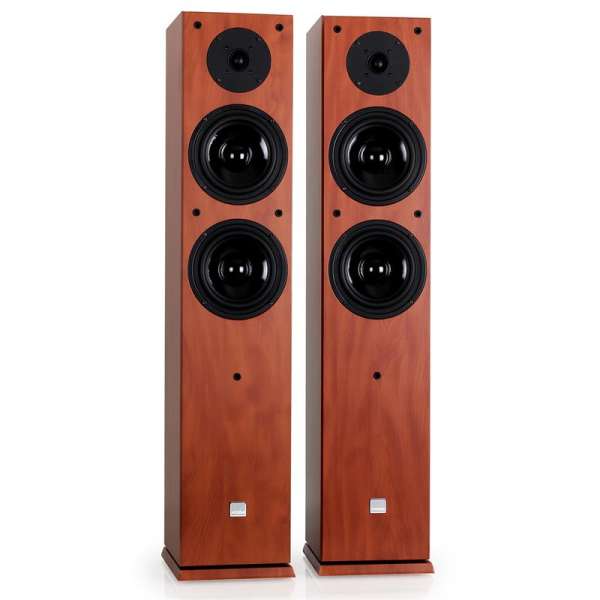 Koda D65F kétsávos basszusreflex fa torony hangfalpár