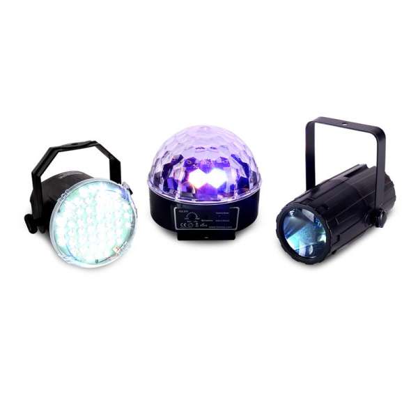 Beamz Light Package 1, világítószett, 3 részes