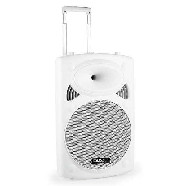 Ibiza Port15VHF-BT-WH, 38 cm (15