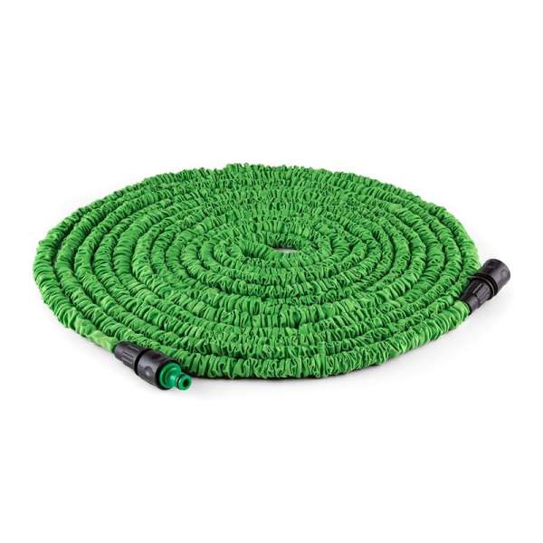DURAMAXX Flex Extend, zöld, 30 m, flexibilis kerti locsolócső, hosszabbító, adapter