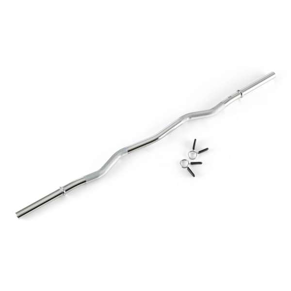 Capital Sports Accretor 120 CB Curlbar hajlított súlyzórúd, 120cm/30mm/max. 180kg, acél, krómozott