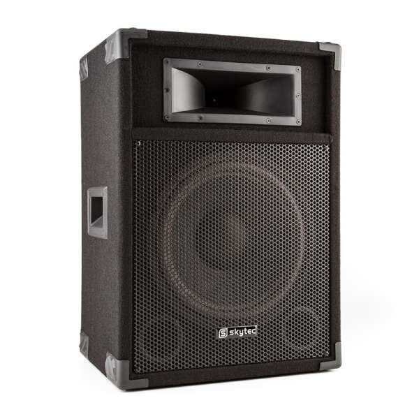 Skytec CSB12, aktív PA hangfal, 30 cm (12