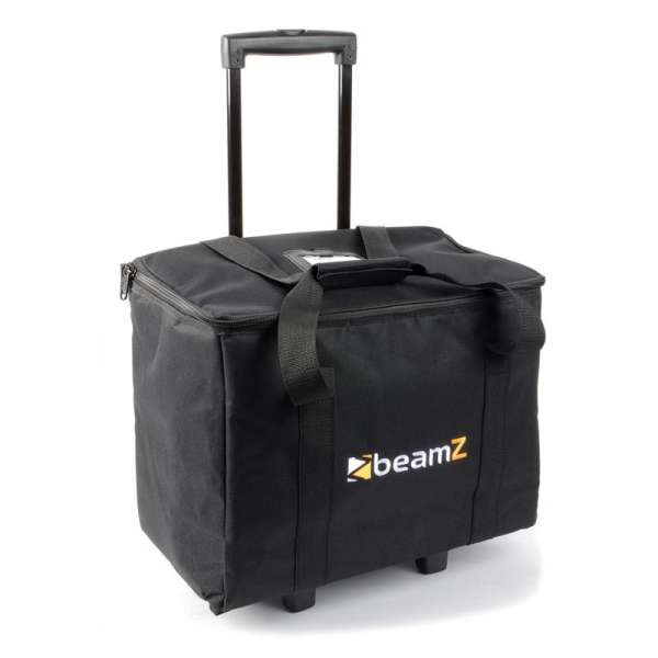 Beamz ACR-16, soft case, egymásba rakható táska, szállításra, kerekekkel, trolley 41x36x25,5cm (SzxMxM), fekete