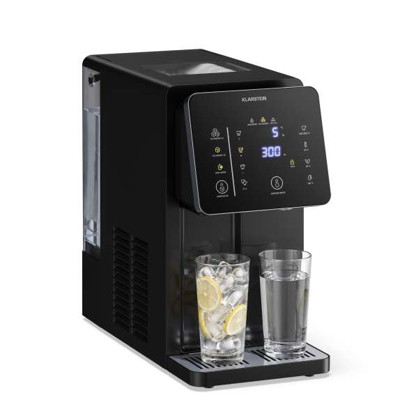 Klarstein NeoChill jégkészítő vízadagolóval | 3,5 l | 12 kg jég 24 óra alatt | Érintőképernyő