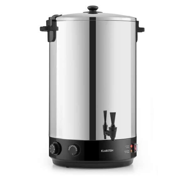 Klarstein KonfiStar 50, befőzőautomata, italadagoló, 50 l, 100 °C, 120 perc, rozsdamentes acél