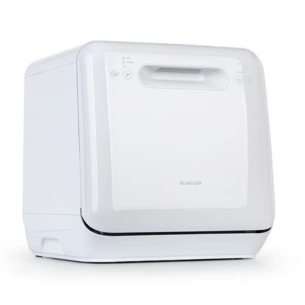 Klarstein Aquatica, mosogatógép, 860 W, szabadon álló, telepítés nélkül, fehér