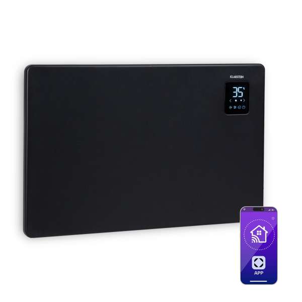 Klarstein Bansin Smart 1500, konvektor, 1500 W, vezérlés applikáción keresztül