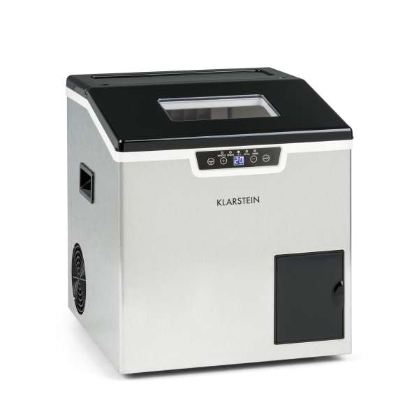 Klarstein Icefestival Cube, jégkocka készítő, 195 W, 1,9 L tartály, 20 kg/24 h