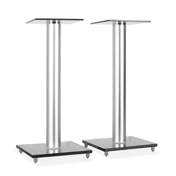 Electronic-Star Páros hangszóróállvány BS58 Design, üveg, alumínium
