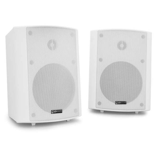 Kettős fali hangszóró QTX BC5A, 30 W-os RMS, fehér
