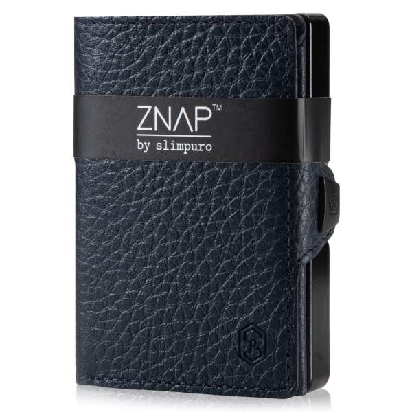 Slimpuro ZNAP Slim Wallet, 8 kártya, érmés rekesz, 8,9 x 1,5 x 6,3 cm (Sz x Ma x Mé), RFID-védelem