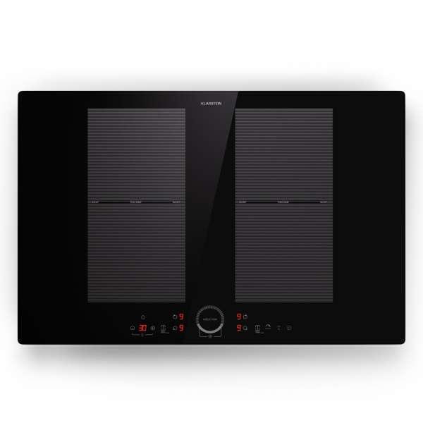 Klarstein Delicatessa 77 Flex beépíthető indukciós főzőlap 4 zóna 7000 W üvegkerámia