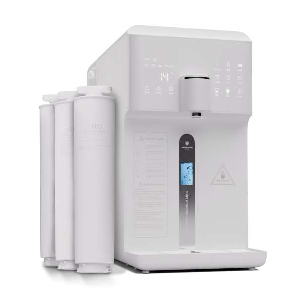 Klarstein AquaFina 6L, víztisztító, 5 fokozatú szűrés, 6 l térfogat, HD érintős kijlező, 6 vízhőmérséklet, fehér