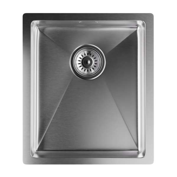 Klarstein TitanSteel Konyhai mosogató 45 x 39 cm (H x Sz) rozsda-, karc-, és hőálló felülettel