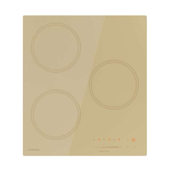 Klarstein Victoria indukciós főzőlap, 45 cm, 6 600 W, 3 főzőzóna, csúszka vezérlés, boost