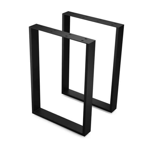 Blumfeldt UrbanFodge U asztallábak, Modern kialakítás, DIY projektekhez, 200 kg teherbírás