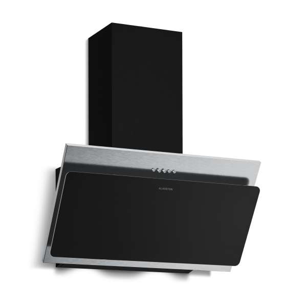Klarstein Alessia ferde páraelszívó | elszívó és keringtető üzemmód | rozsdamentes acél | 404 m³/h | 60 cm