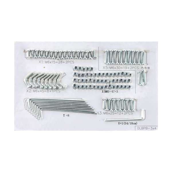 Blumfeldt csavarkészlet - Mondo 3 x 4
