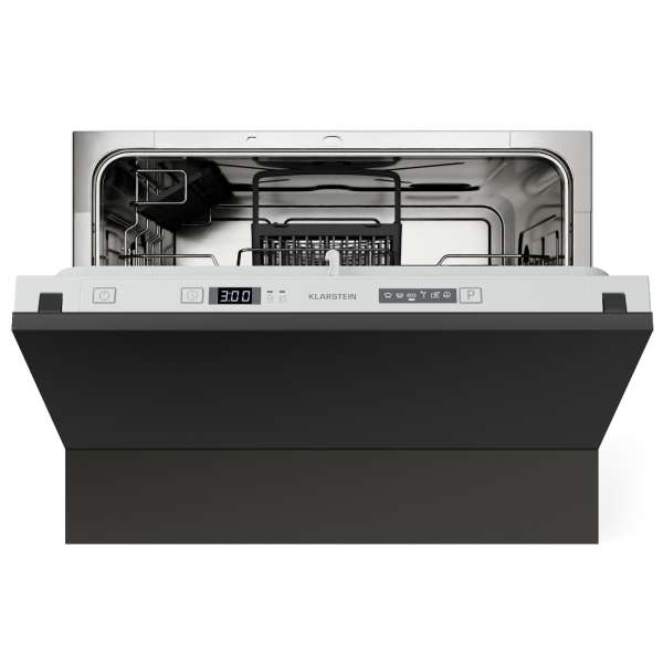 Klarstein Havasia UV 6 Secret beépíthető mosogatógép, kompakt, 6 készlet, UV-Lámpa, 6 Program