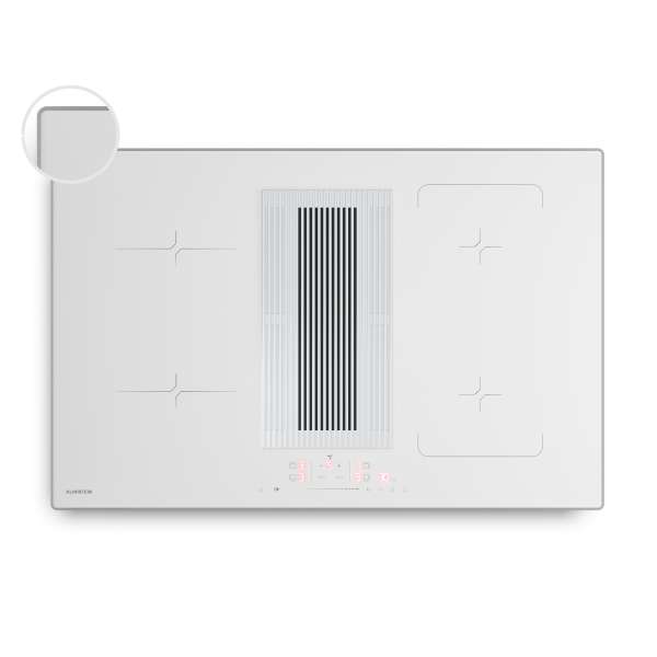 Klarstein Velaire indukciós főzőlap páraelszívóval | 4 főzőzóna | 8400 W | 80 cm