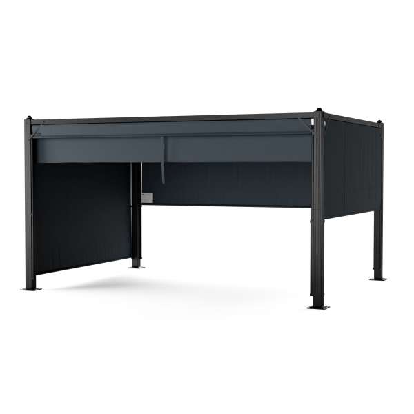 Blumfeldt Pantheon Cortina pavilon 3x4 m, időjárásálló, alumínium, porfestett, redőnyök
