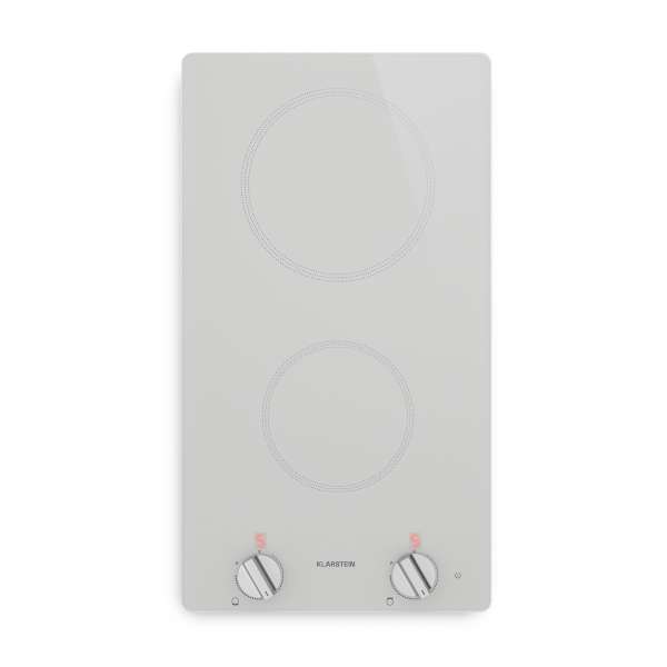 Klarstein Kochheld indukciós főzőlap | Elegáns és erőteljes | 2 főzőzóna | 3500 W | 30 cm