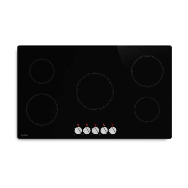 Klarstein Kochheld indukciós főzőlap | Elegáns és erőteljes | 5 főzőzóna | 8700 W | 90 cm