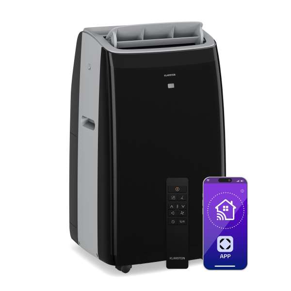 Klarstein Grandbreeze mobil légkondicionáló | 16000 BTU | 40 cm | 82 m² | A energiahatékonysági osztály