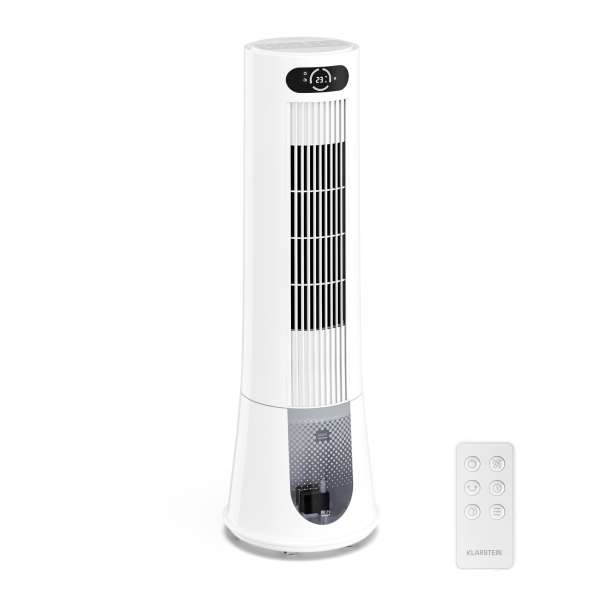 Klarstein Frost levegőhűtő vízhűtéssel | 200 m³/h | 7 l | 20 m² | 2 hűtőbetét | 4 mód | 45 W