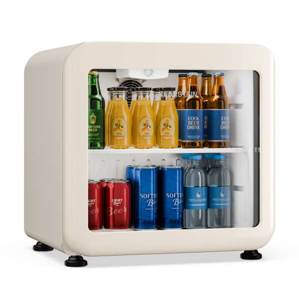 Klarstein Audrey Evo italhűtő | 39 x 38 cm | LED belső világítás | 75 W | 42 dB