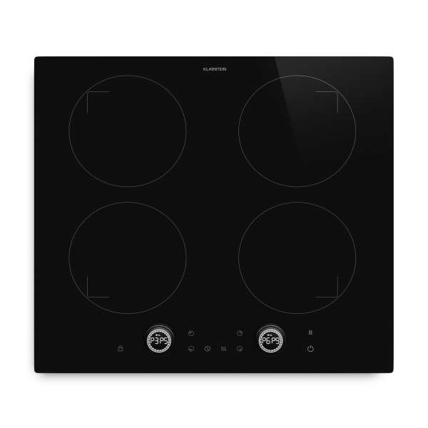 Klarstein Neotouch Indukciós főzőlap | Modern & erős | 4 főzőzóna | 9 szint | 7200 W | 60 cm
