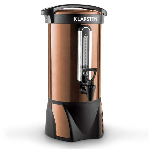 Klarstein Big-Bacchus, 8,8 l, edény forralt borra, rozsdamentes acél, bronz, hordozható