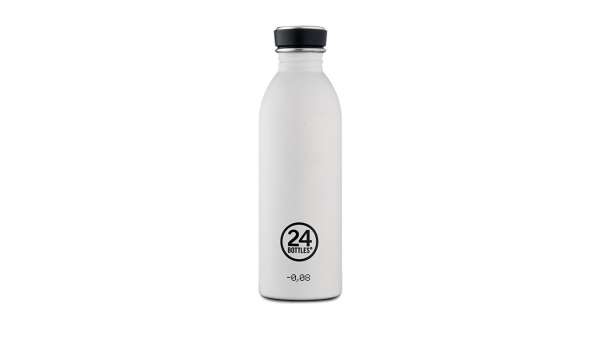 24 Bottles Urban Bottle Ice White 500ml