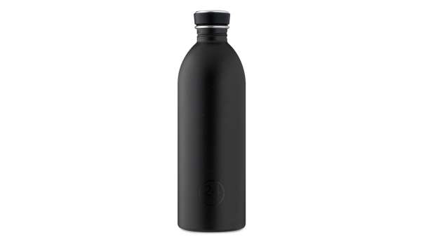 24 Bottles Urban Bottle Tuxedo Black 1L