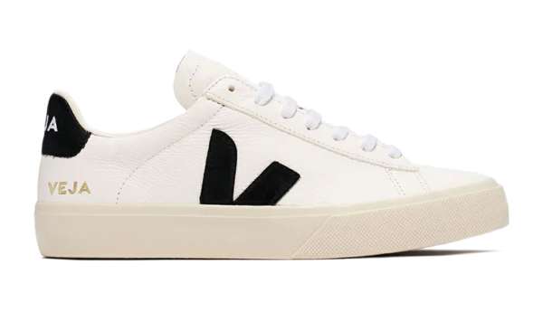 Veja Campo Chromefree Leather White Black