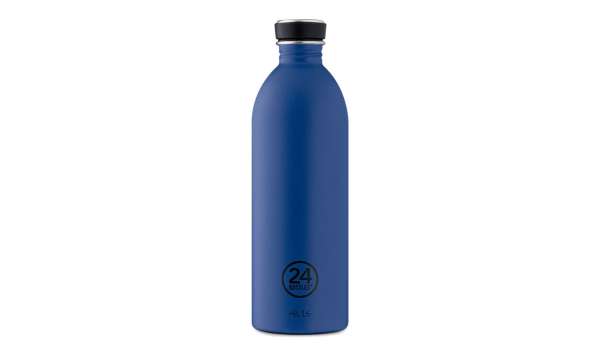 24 Bottles Urban Bottle Stone Gold Blue 1000ml