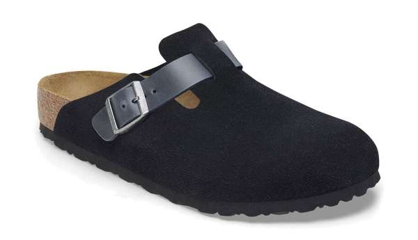 Birkenstock Boston Mixed Leather Narrow Fit