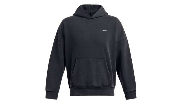 Under Armour M Icon Heavyweight Fleece Wash Oversized Hoodie