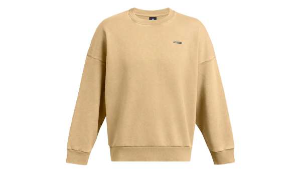 Under Armour M Icon Heavyweight Fleece Wash Oversized Crew