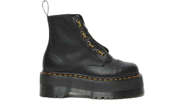Dr. Martens Sinclair Max Pisa Leather Platform Boots