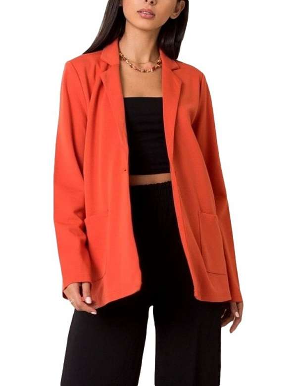Narancssárga női kabát