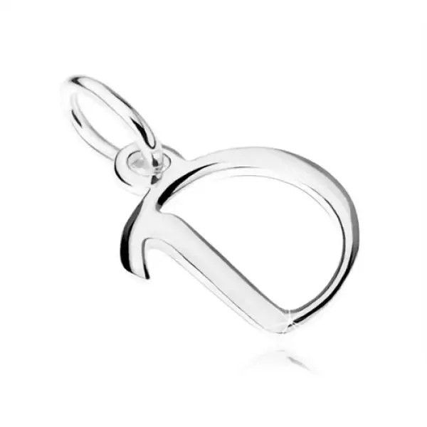 925 ezüst medál, nagy nyomtatott 