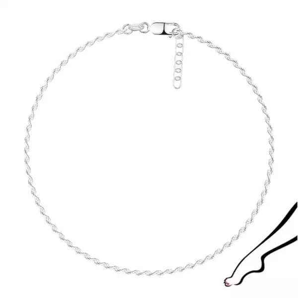 925 ezüst bokalánc - sűrűn összekapcsolt ovális láncszemek, spirál